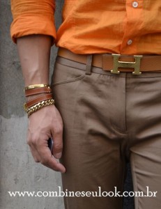 Acessórios Hermès belt - stacked bracelets LOGO SITE