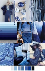 2017 pattern & colors trends color palette TRUE BLUE logo site